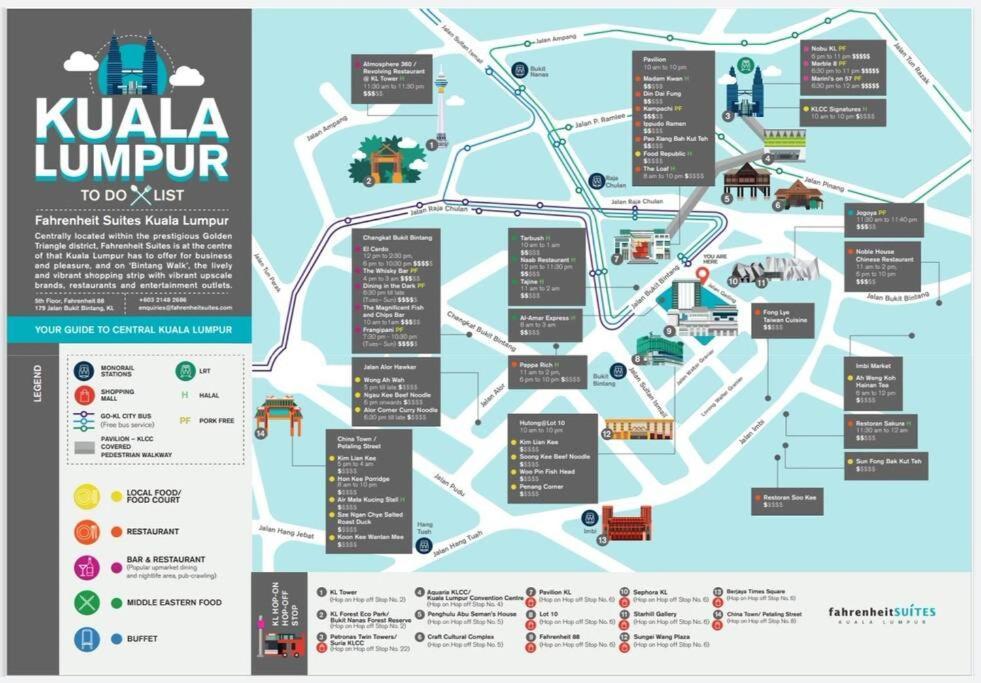 Fahrenheit Condo Bukit Bintang Kl 2R By Roseline Kuala Lumpur Eksteriør bilde